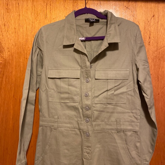 Ladies size small Paper Heart one piece jumpsuit - Picture 2 of 4